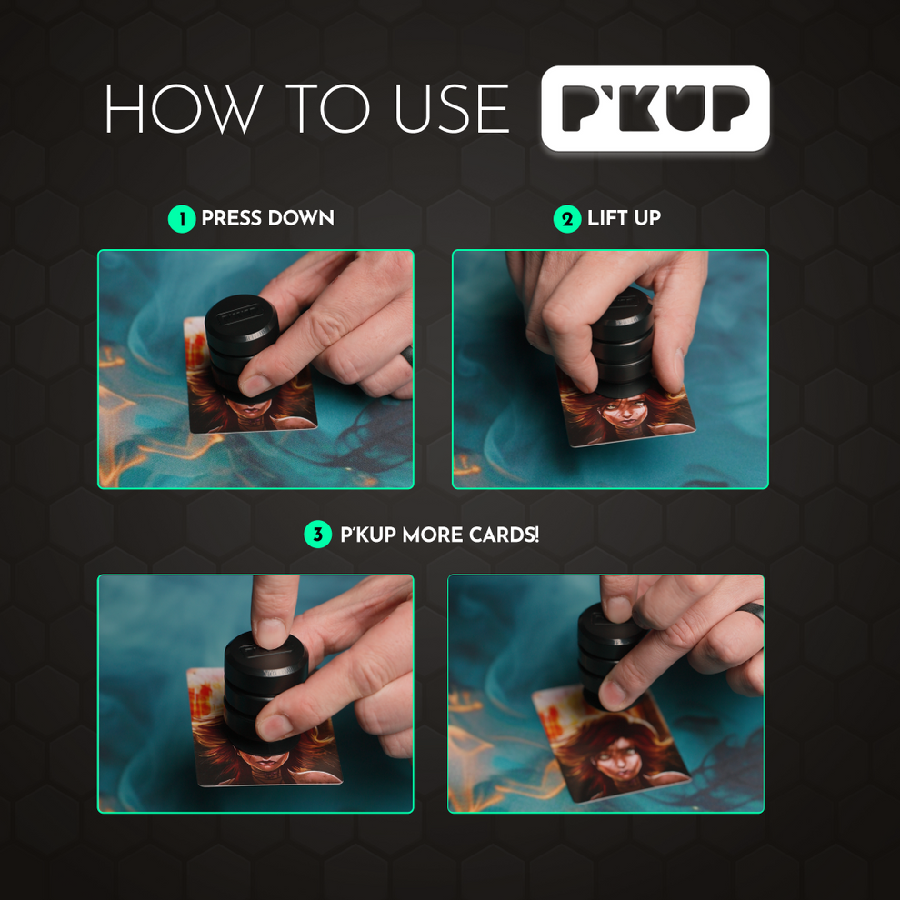THE ORIGINAL P'KUP™ Card Lifter