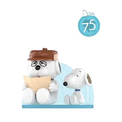 Peanuts 75th Anniversary | Snoopy Comic Life Series Figures Blind Box