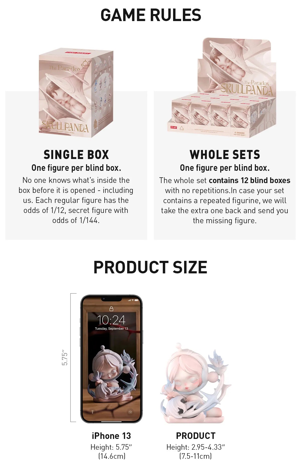 SKULLPANDA The Paradox Series Figures