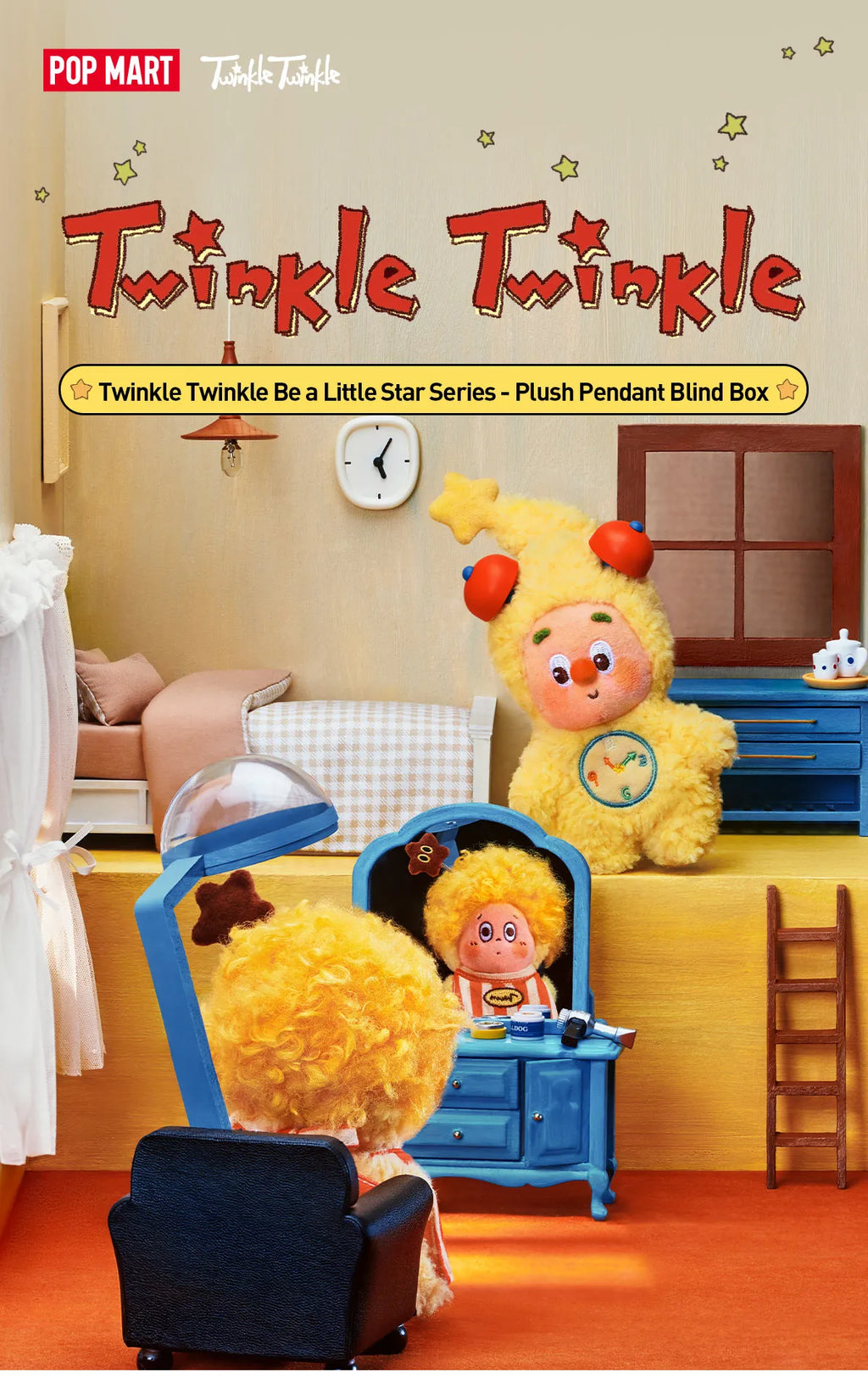 Twinkle Twinkle Be a Little Star Series-Plush Pendant Blind Box