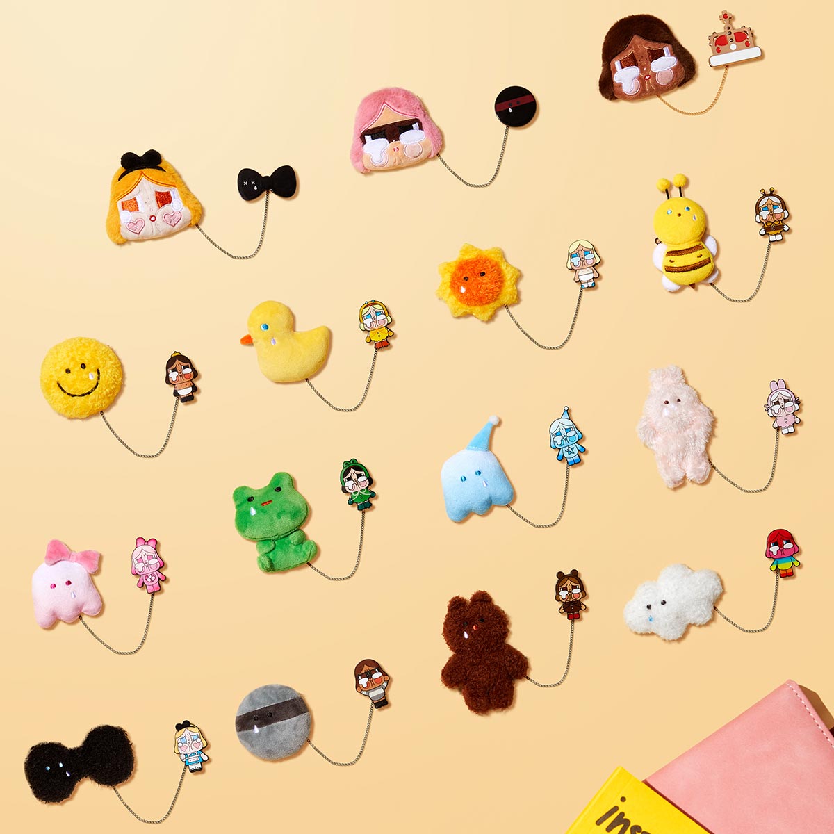 CRYBABY Crying Again Series- Plush Badge Blind Box