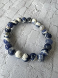 Sodalite 8mm Bead Bracelet