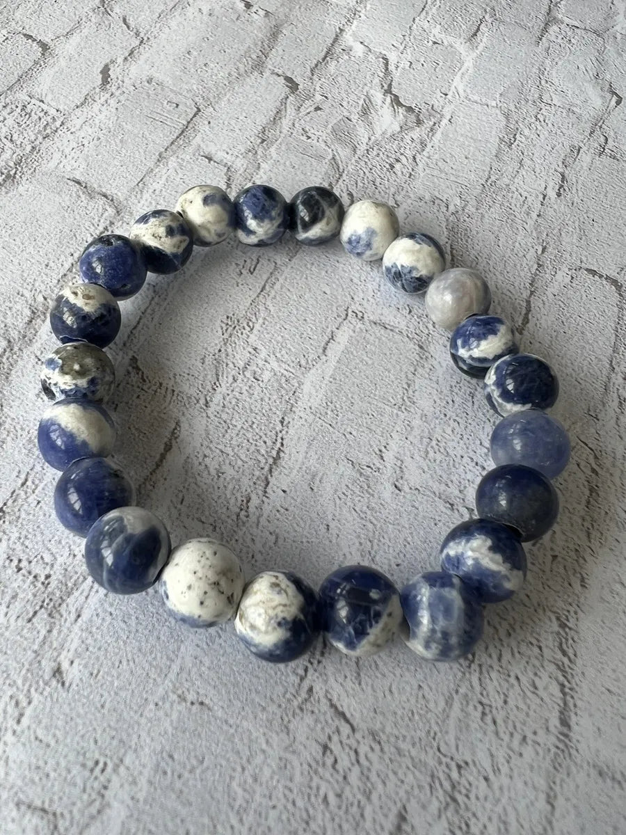 Sodalite 8mm Bead Bracelet