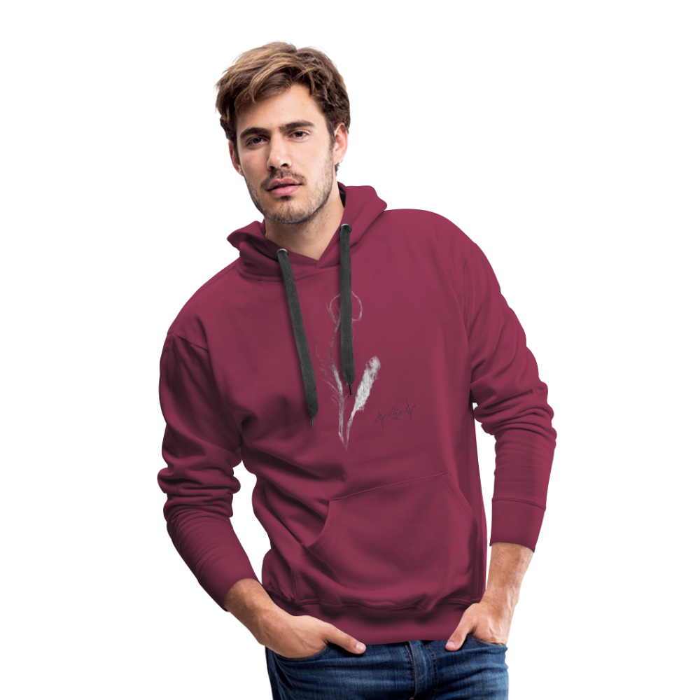 Broken and Beautiful Premium Hoodie - burgundy