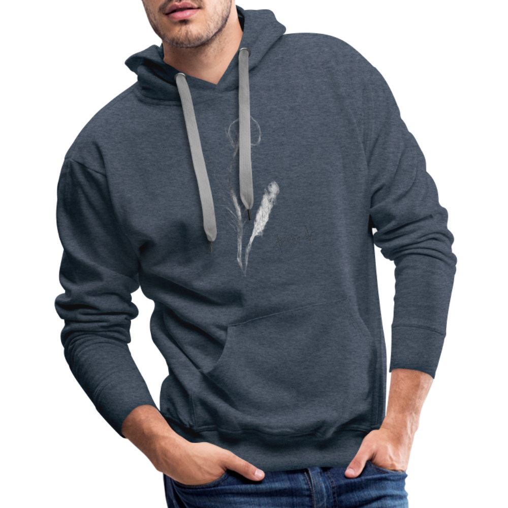 Broken and Beautiful Premium Hoodie - heather denim