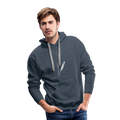 Broken and Beautiful Premium Hoodie - heather denim