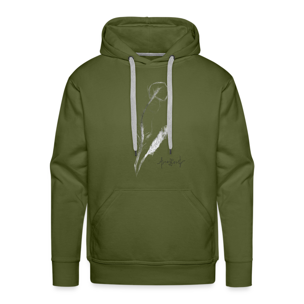 Broken and Beautiful Premium Hoodie - olive green
