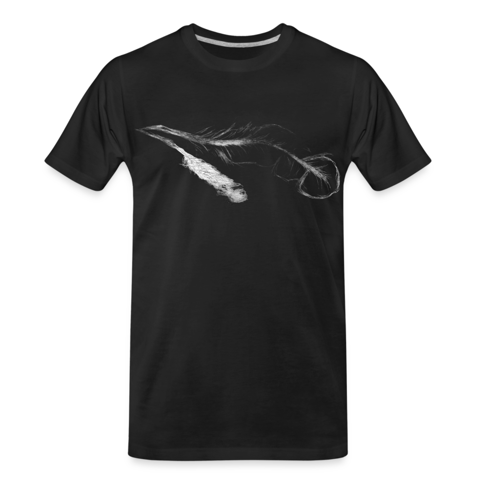 Broken and Beautiful Men’s Premium Organic T-Shirt - black