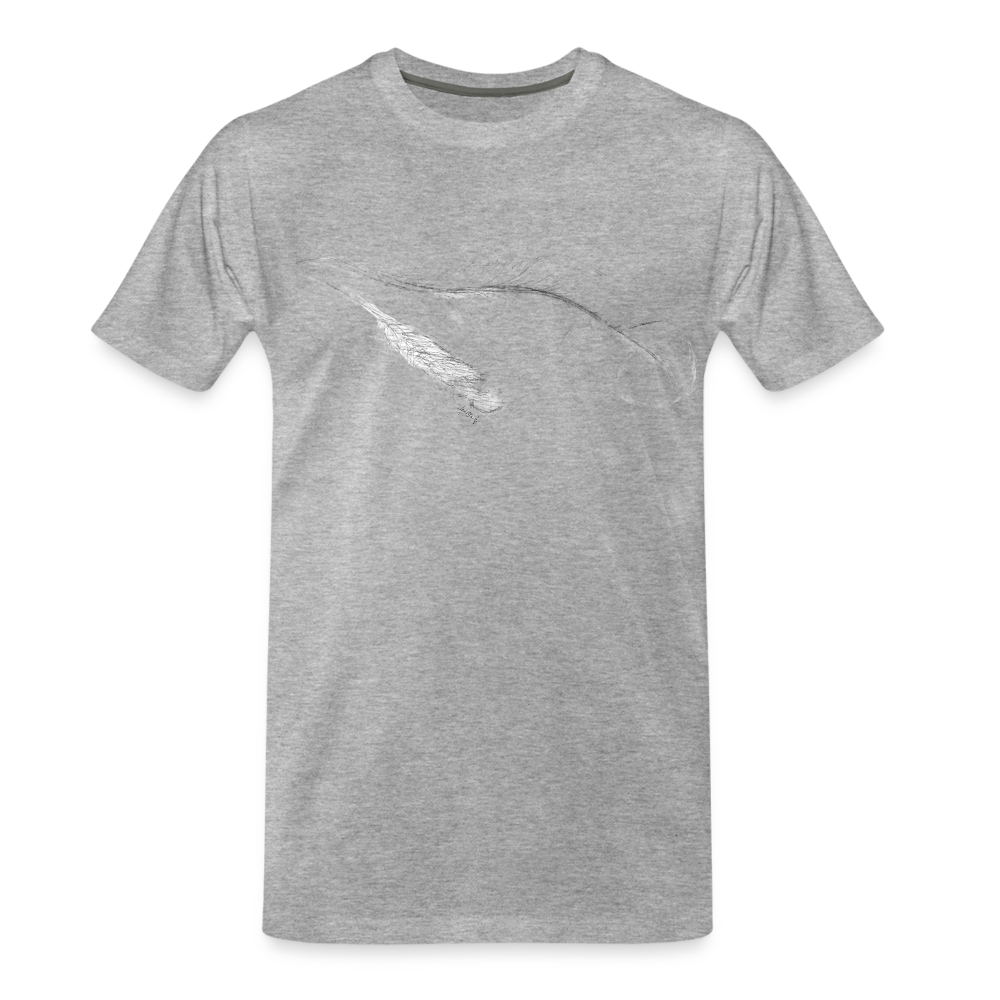 Broken and Beautiful Men’s Premium Organic T-Shirt - heather gray