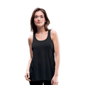 Women's Flowy Tank Top by Bella - black