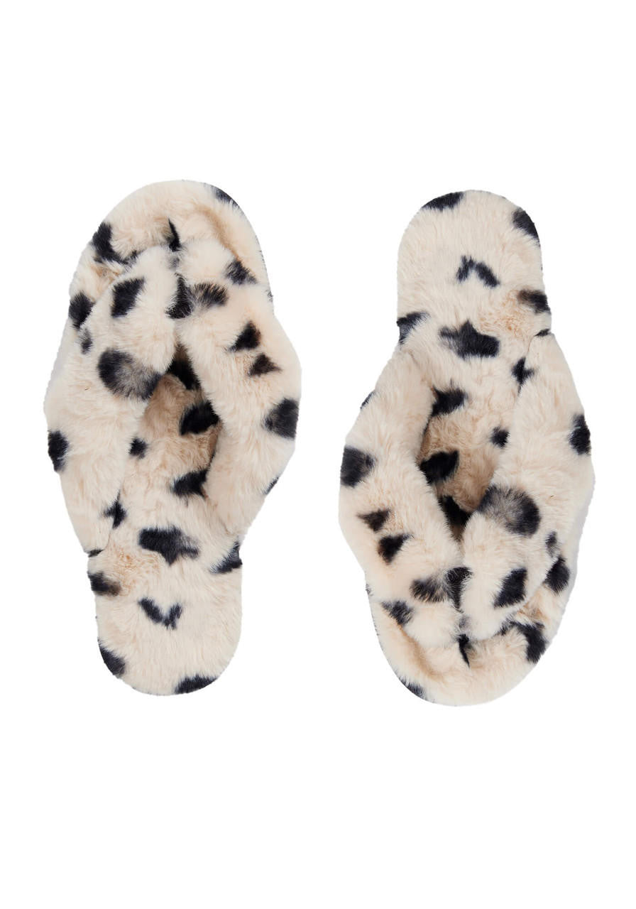 Faux Fur Slippers