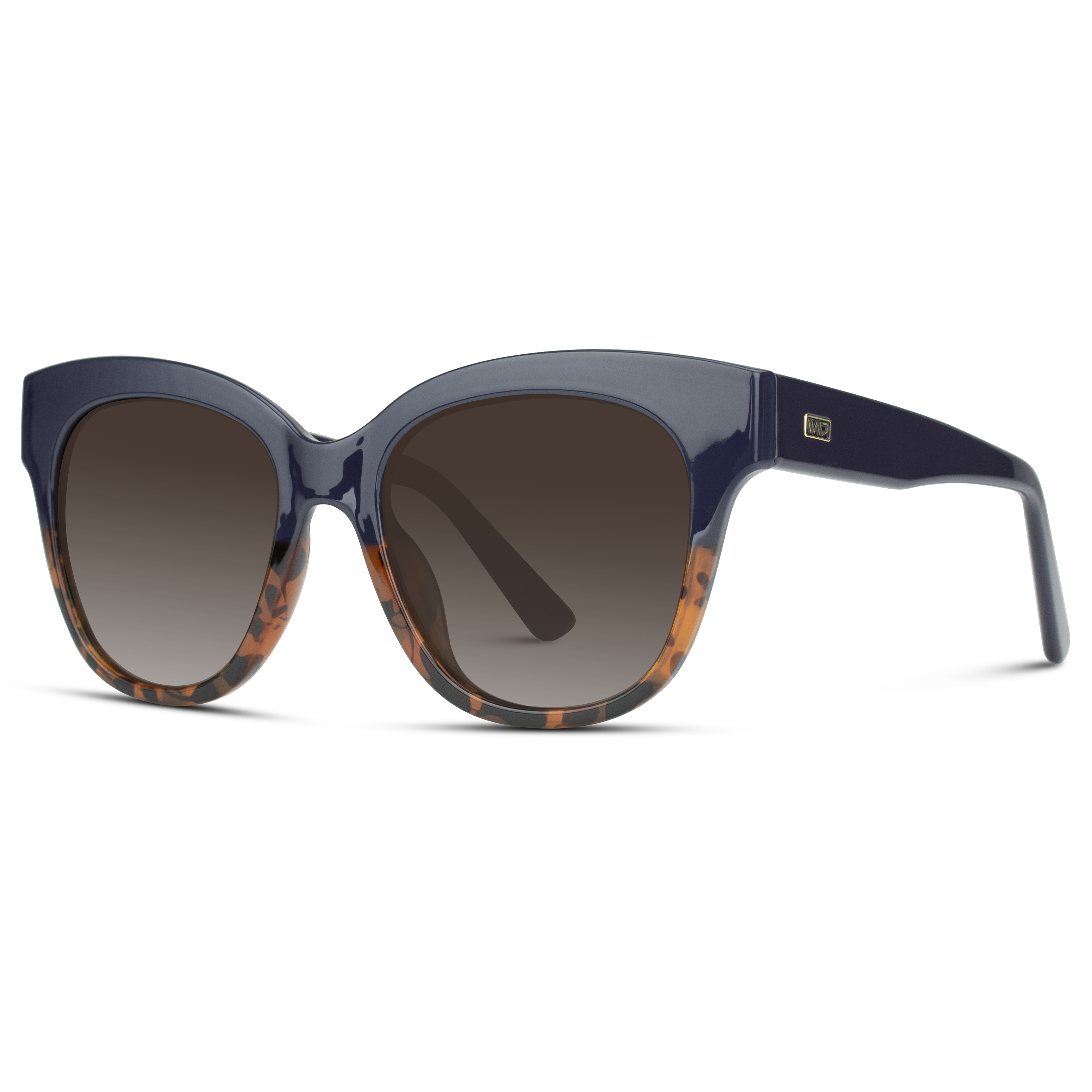 CHARLOTTE Oversized Soft Round Cateye Sunglasses 3