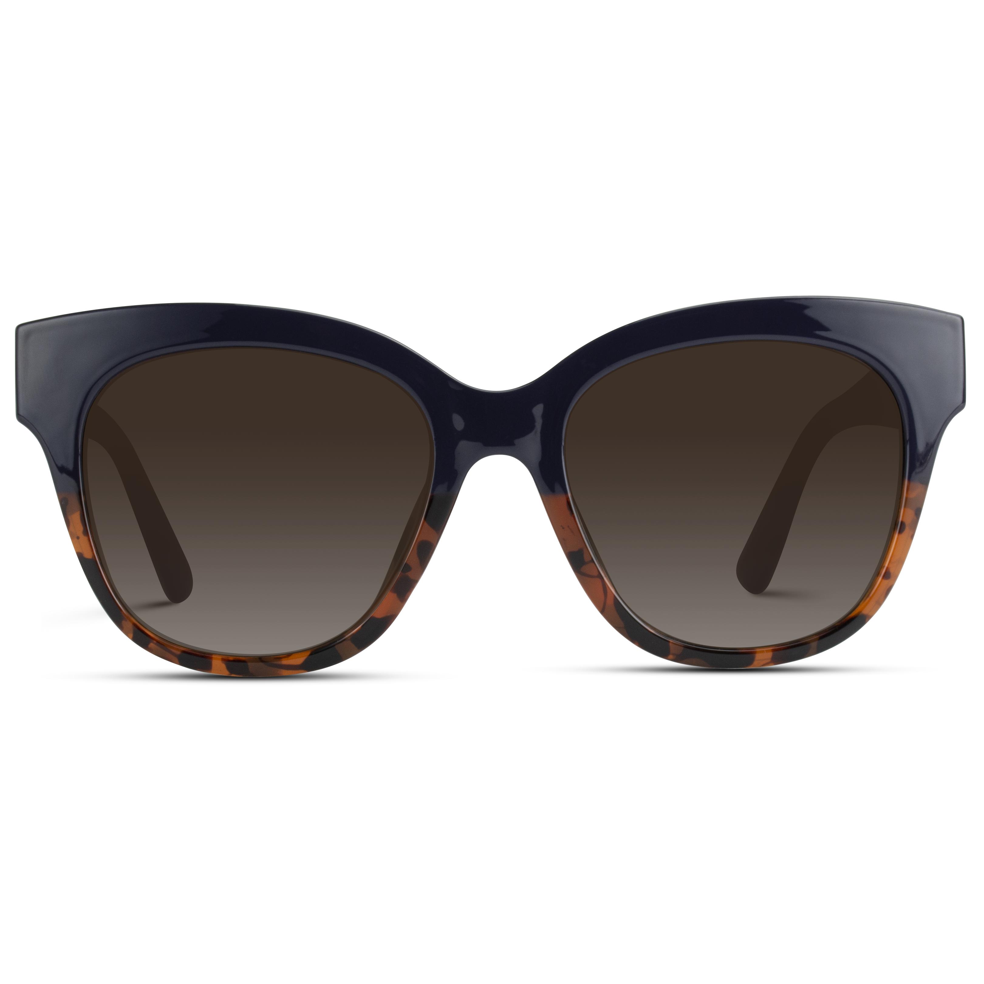 CHARLOTTE Oversized Soft Round Cateye Sunglasses 1