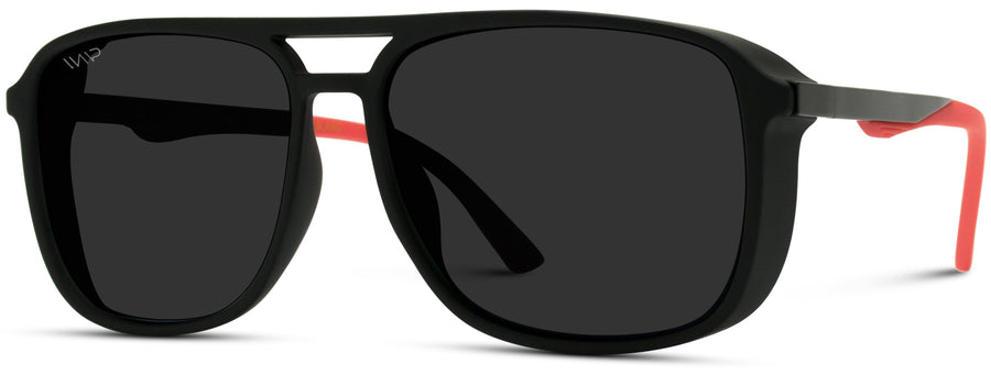 Square Acrylic Aviator Sunglasses