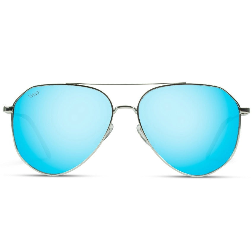 Notched Aviator Sunglasses