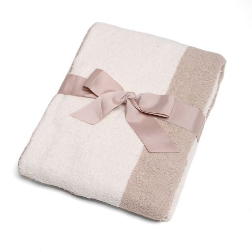 Baby blanket beige h 4