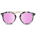 SKYLER Circular-shaped Tortoise Shell Sunglasses