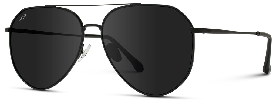 Notched Aviator Sunglasses
