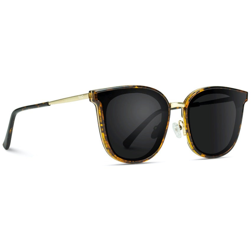CLEO Oversized Square Flat Lens Sunglasses