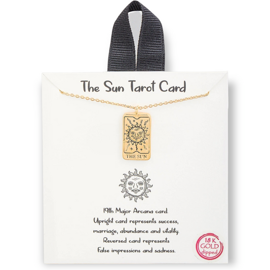 TAROT Card Pendant Necklace