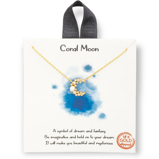 MOON Cluster Pendant Necklace