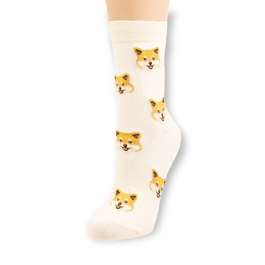 Doggy Printed Socks shiba