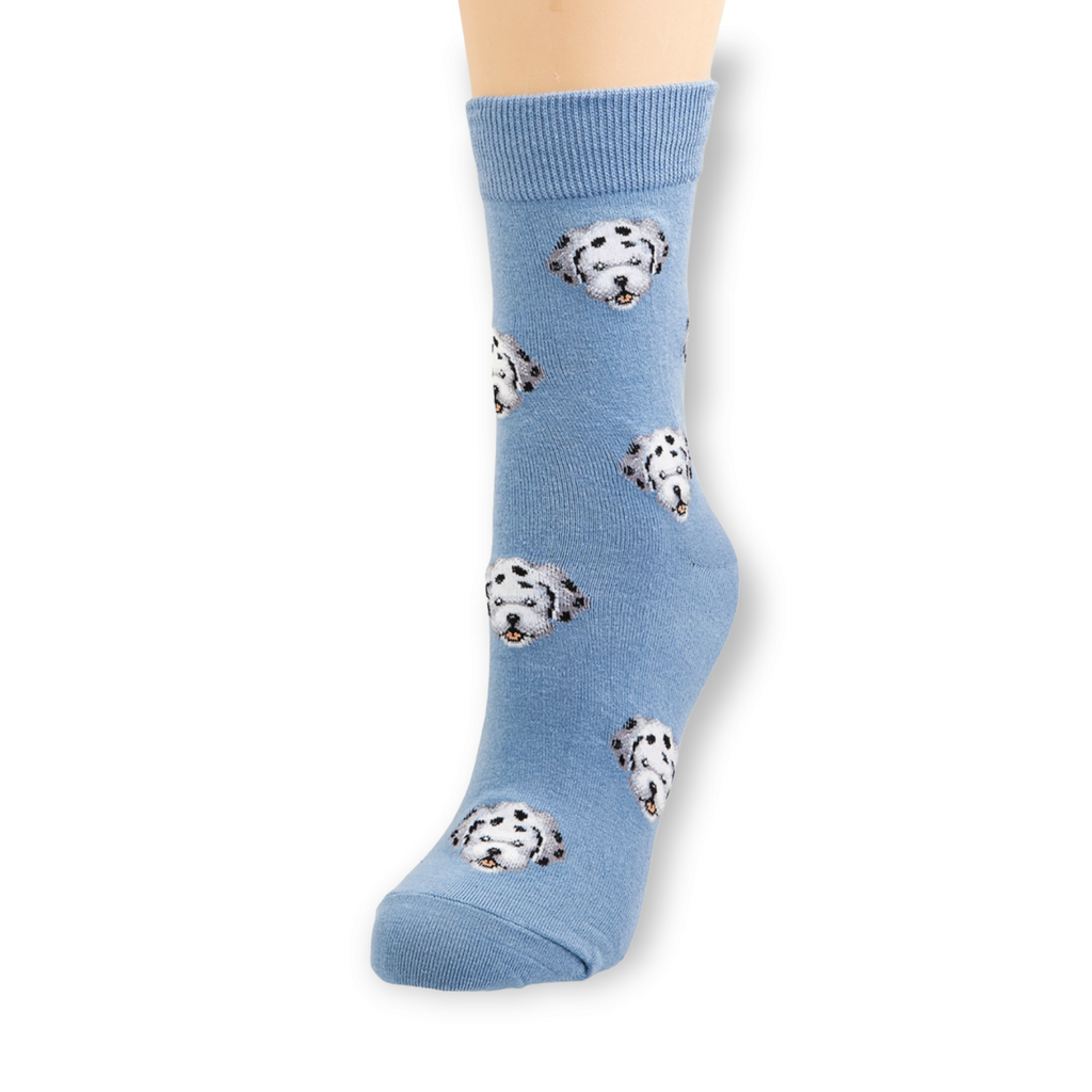 Doggy Printed Socks Dalmatian