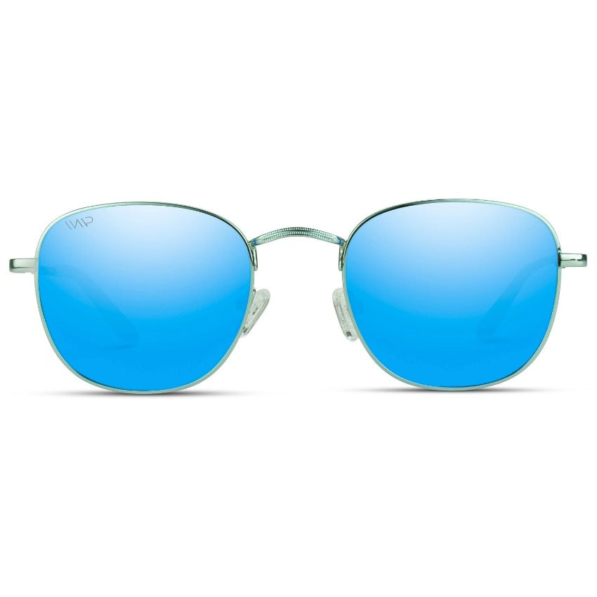 NOVA Retro Round Framed Metal Sunglasses