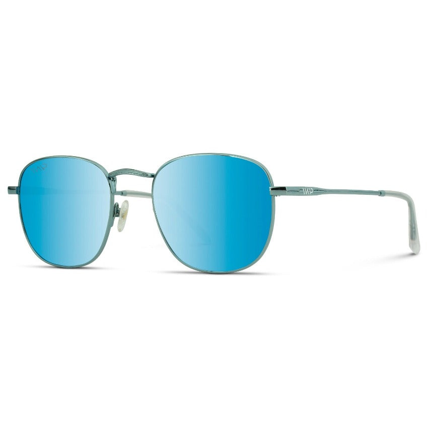 NOVA Retro Round Framed Metal Sunglasses