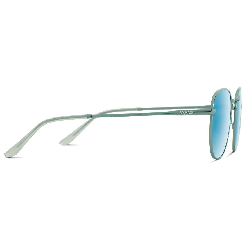 NOVA Retro Round Framed Metal Sunglasses