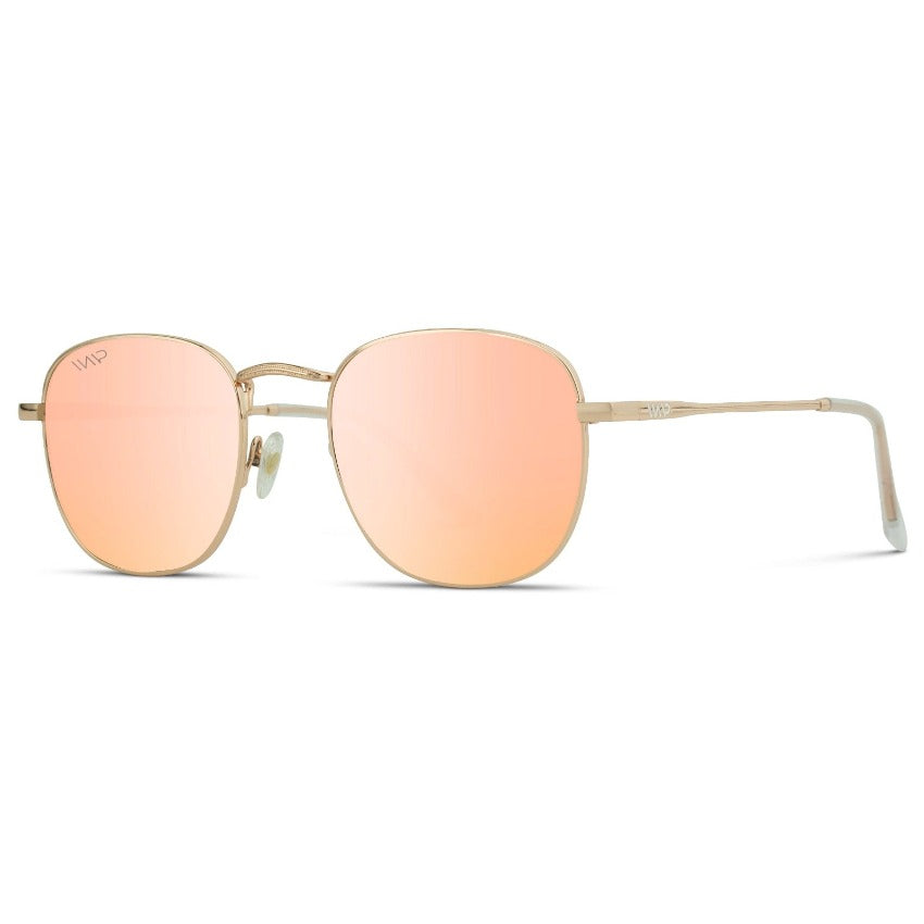 NOVA Retro Round Framed Metal Sunglasses