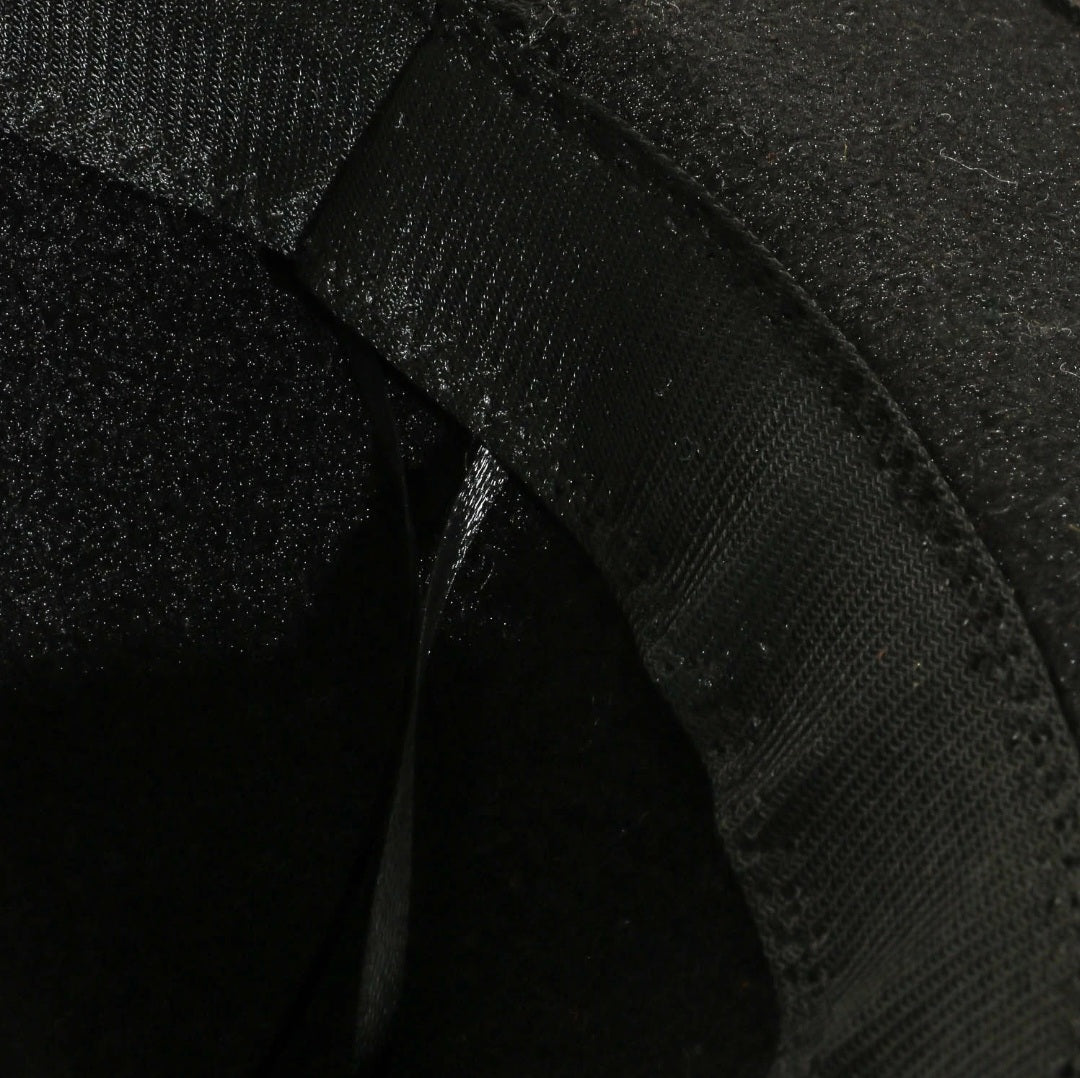 Black Skinny Belt Strap Fashion Fedora Hat