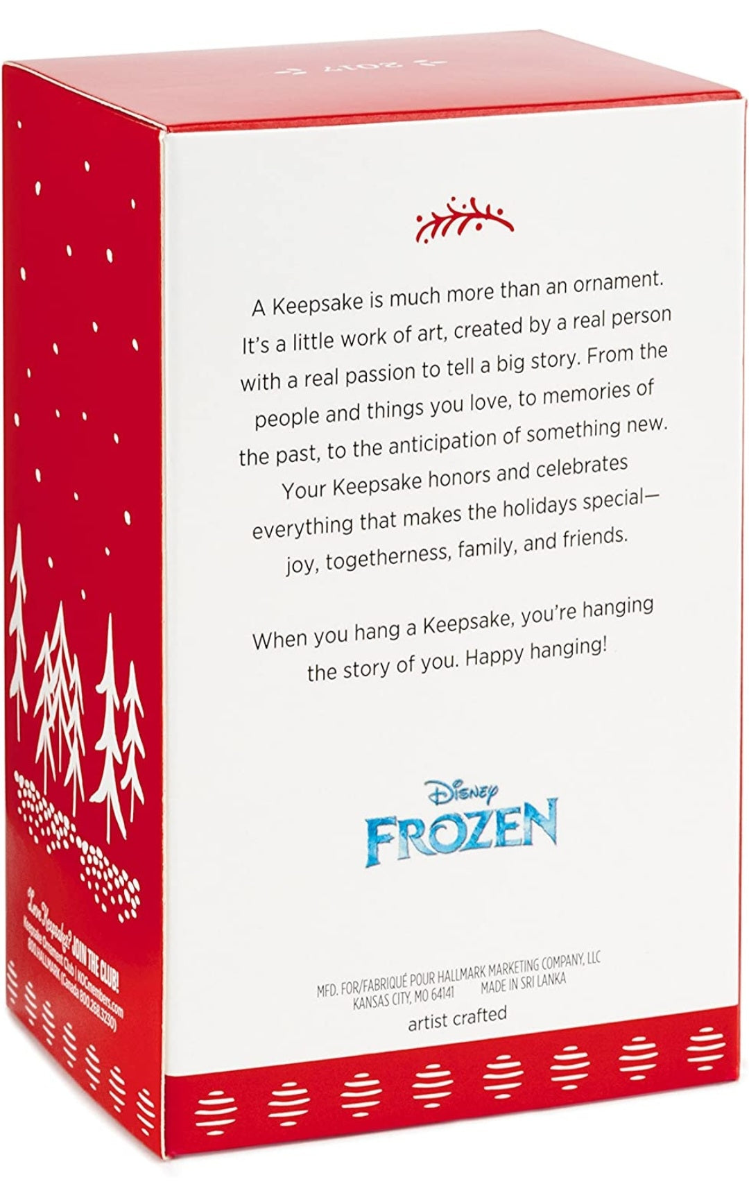 Hallmark Keepsake 2017 Disney Frozen Elsa Coronation Day Christmas Ornament