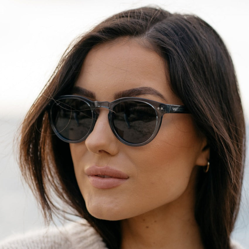 TATE Clear Round Wayferer Sunglasses