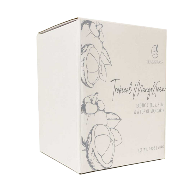 Island Tropical Scented Soy-Based Candle Mangosteen