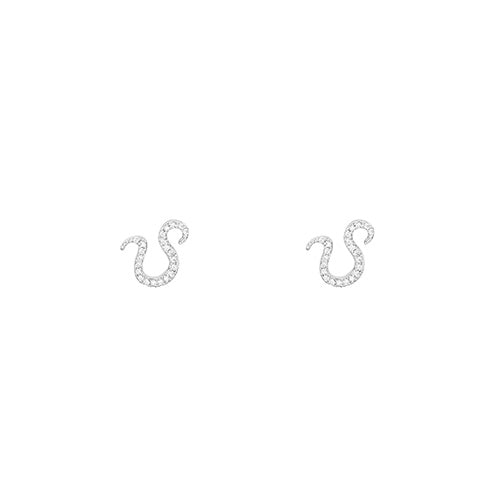Zodiac Sign Constellation Earring leo silver