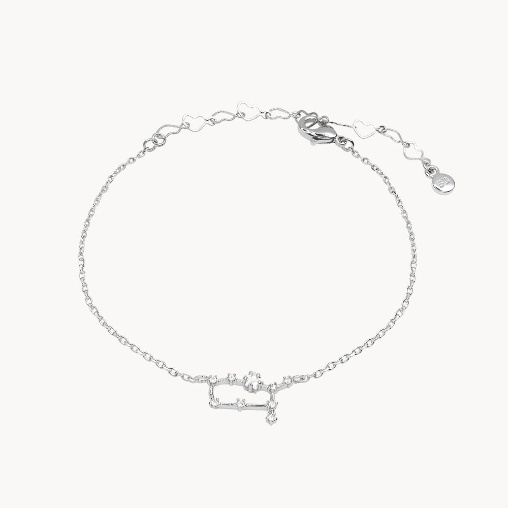 Zodiac Star Constellation Bracelet gemini silver